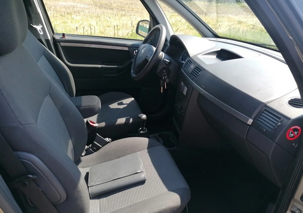 Opel Meriva cena 11400 przebieg: 200000, rok produkcji 2009 z Żnin małe 137